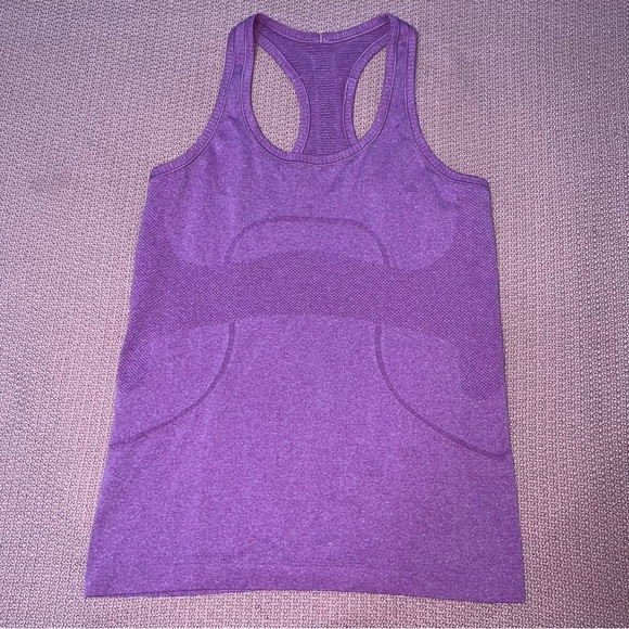 lululemon athletica Tops - Lululemon Dark Purple Swiftly Tech Racerback size 8